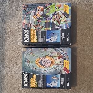 K'nex Scary-Go-Round and Screaming Sideshow NIB